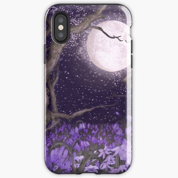 Item preview, Moonlight and Purple Forest Gardens designed and sold by ECMazur Art.