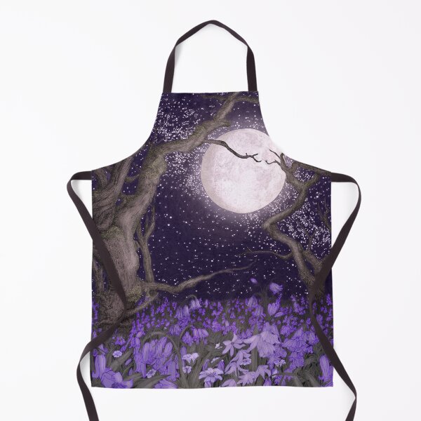 Item preview, Moonlight and Purple Forest Gardens designed and sold by ECMazur Art.