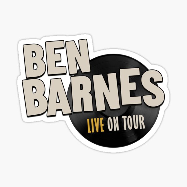 Artikel-Vorschau von Ben Barnes live auf Tour, designt und verkauft von somedaygraphics.