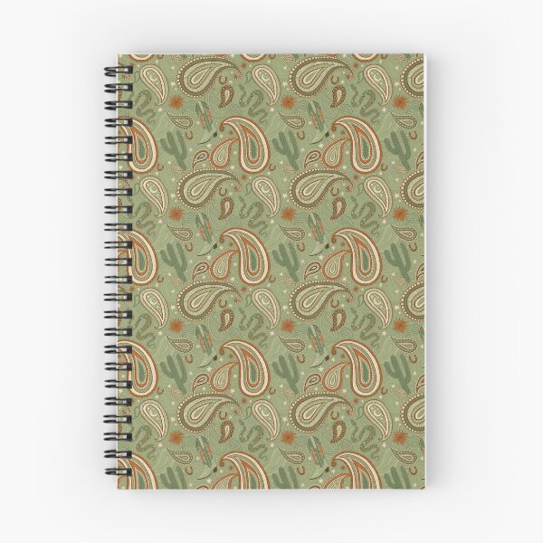 Item preview, High Desert Paisley - Green Palette  designed and sold by inkedinred.