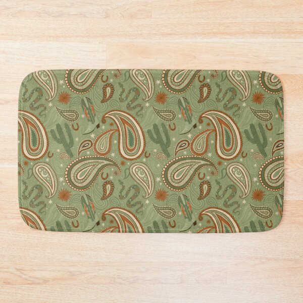 Item preview, High Desert Paisley - Green Palette  designed and sold by inkedinred.