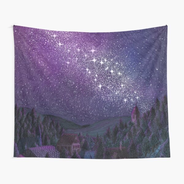 Item preview, Sleeping Under the Milky Way designed and sold by ECMazur Art.