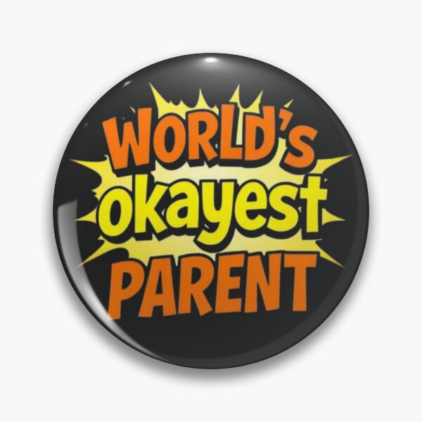 Item preview, World’s Okayest Parent Design with Icons designed and sold by Charlie-Kier.