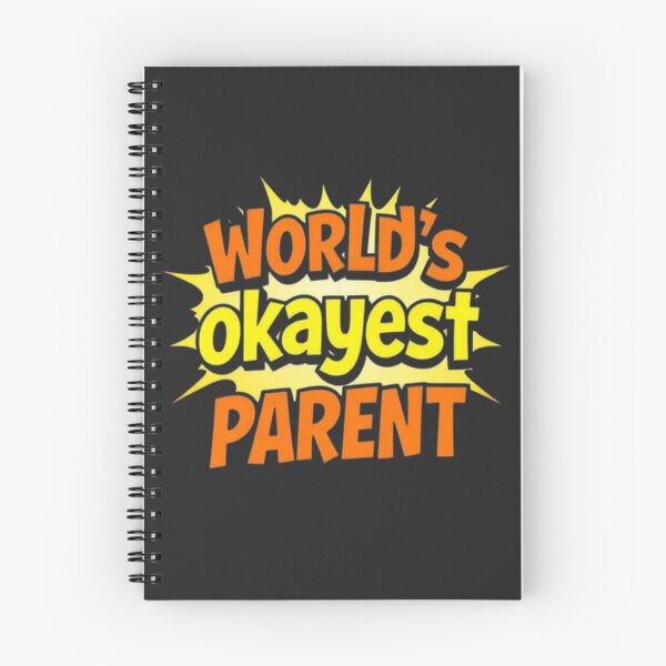 Item preview, World’s Okayest Parent Design with Icons designed and sold by Charlie-Kier.