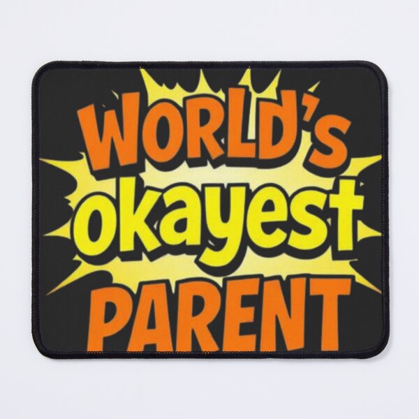 Item preview, World’s Okayest Parent Design with Icons designed and sold by Charlie-Kier.