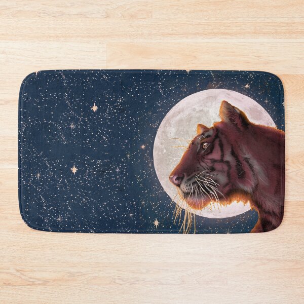 Item preview, Moon and Tiger Colour Version designed and sold by ECMazur Art.