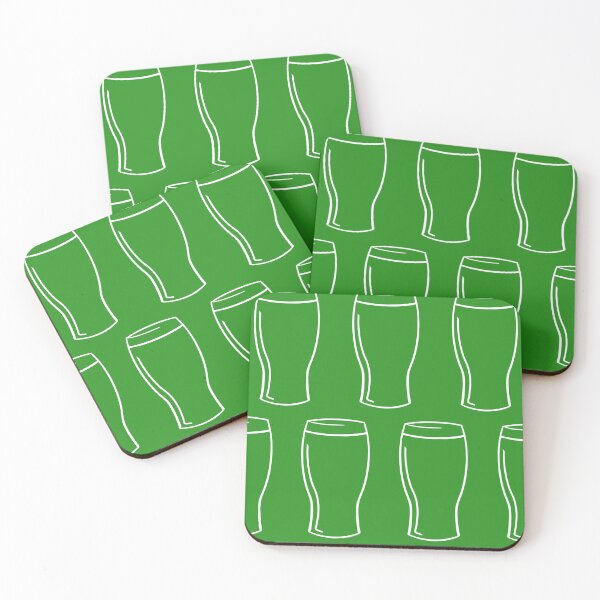 Item preview, Pints, pints, pints - Green and White designed and sold by parker-paints.