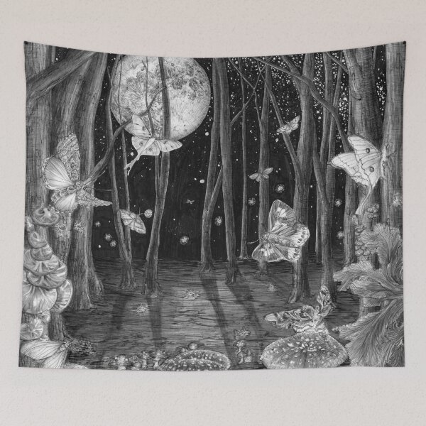 Item preview, Midnight Magic designed and sold by ECMazur Art.