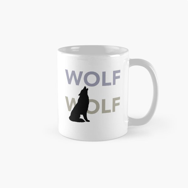 Item preview, Bold Wolf Design with Typography – Powerful & Fierce designed and sold by CreationbyNiki.