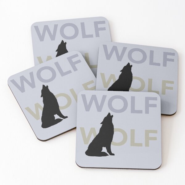 Item preview, Bold Wolf Design with Typography – Powerful & Fierce designed and sold by CreationbyNiki.