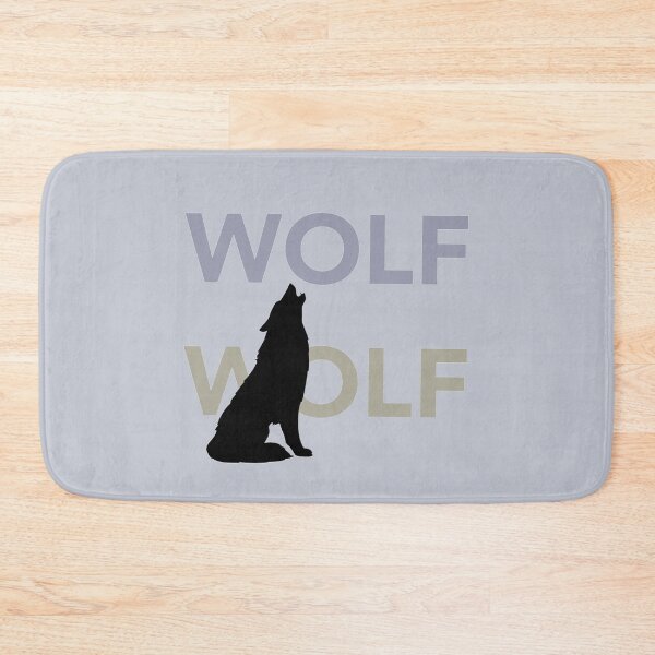 Item preview, Bold Wolf Design with Typography – Powerful & Fierce designed and sold by CreationbyNiki.