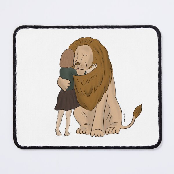 Item preview, lion and the girl designed and sold by reinoilustre.
