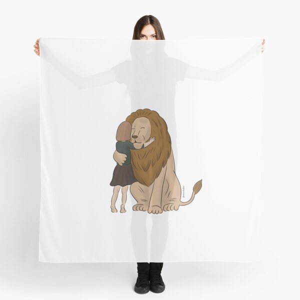 Vista previa del artículo con la obra «El león y la niña», diseñado y vendido por reinoilustre.