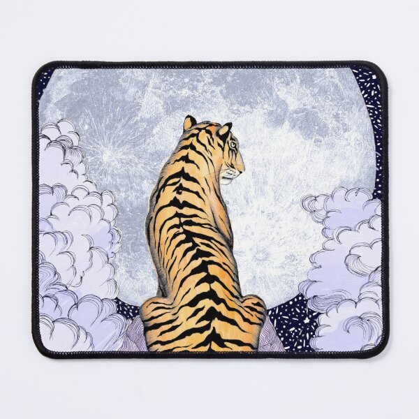 Item preview, Tiger Moon Colour Version designed and sold by ECMazur Art.