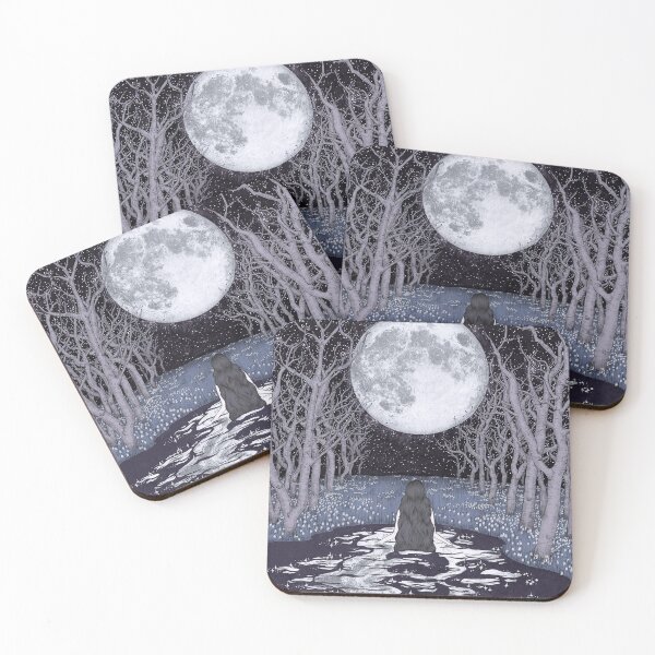 Item preview, The Moonlight Bather Colour Version designed and sold by ECMazur Art.