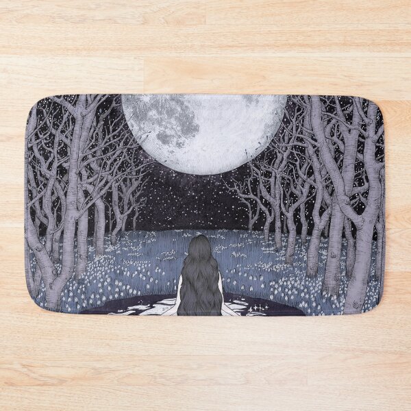 Item preview, The Moonlight Bather Colour Version designed and sold by ECMazur Art.