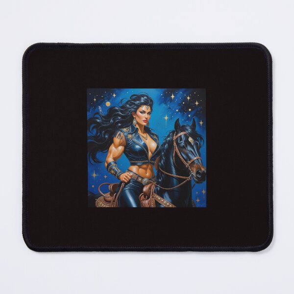 Item preview, Goddess of the Night riding her horse designed and sold by Shapeshifter797.