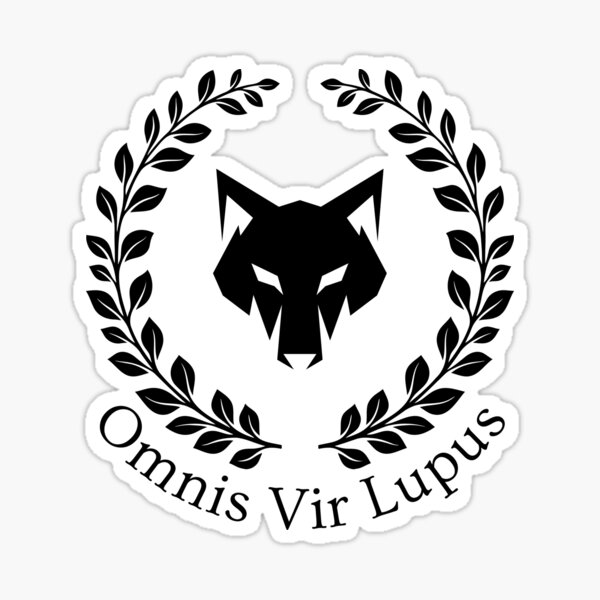 Item preview, Red Rising Howlers Omnis Vir Lupus designed and sold by The Arcanum.
