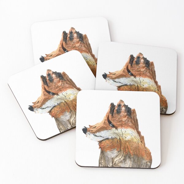 Item preview, Zorro pintado sobre madera encontrada designed and sold by "obart.ch".