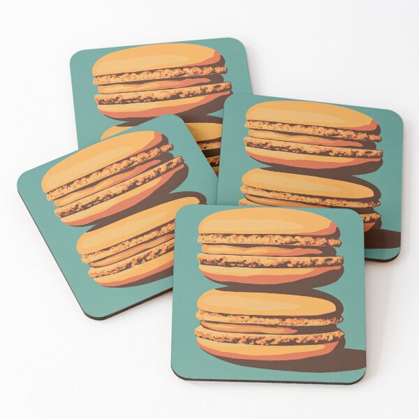 Item preview, Double Macaron Delight – French Pastry Art designed and sold by Artistillery.