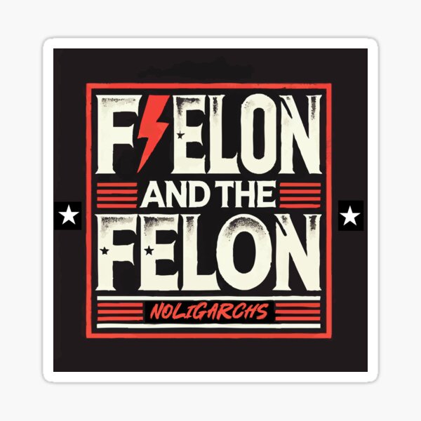Item preview, F’ELON AND THE FELON - Bolt of Defiance designed and sold by Noligarchs.
