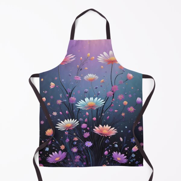 Item preview, Ethereal Cosmic Flower Garden – Dreamy Floral Artwork with Starry Glow designed and sold by Freestyle Designs.