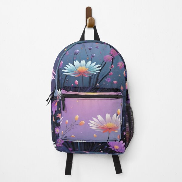 Item preview, Ethereal Cosmic Flower Garden – Dreamy Floral Artwork with Starry Glow designed and sold by Freestyle Designs.