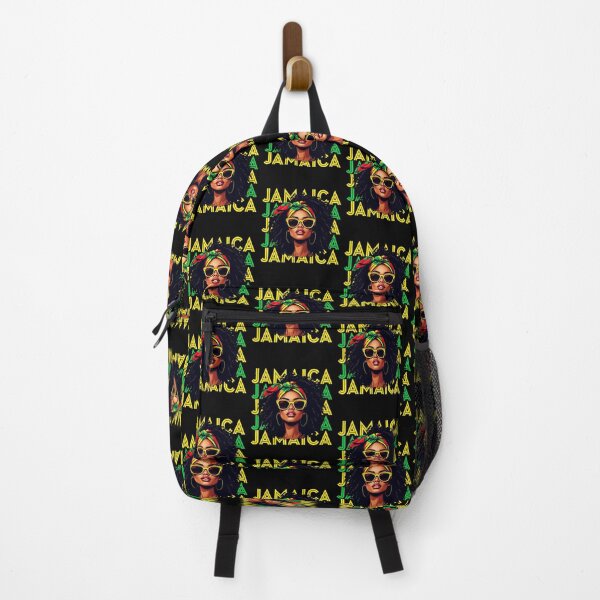 Item preview, Jamaican Girl Jamaica Flag Proud Jamaican Women designed and sold by Blok45.