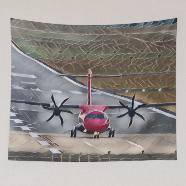 Item preview, ATR 42 Head On Taxi in gemstone designed and sold by Fearless-Fox.