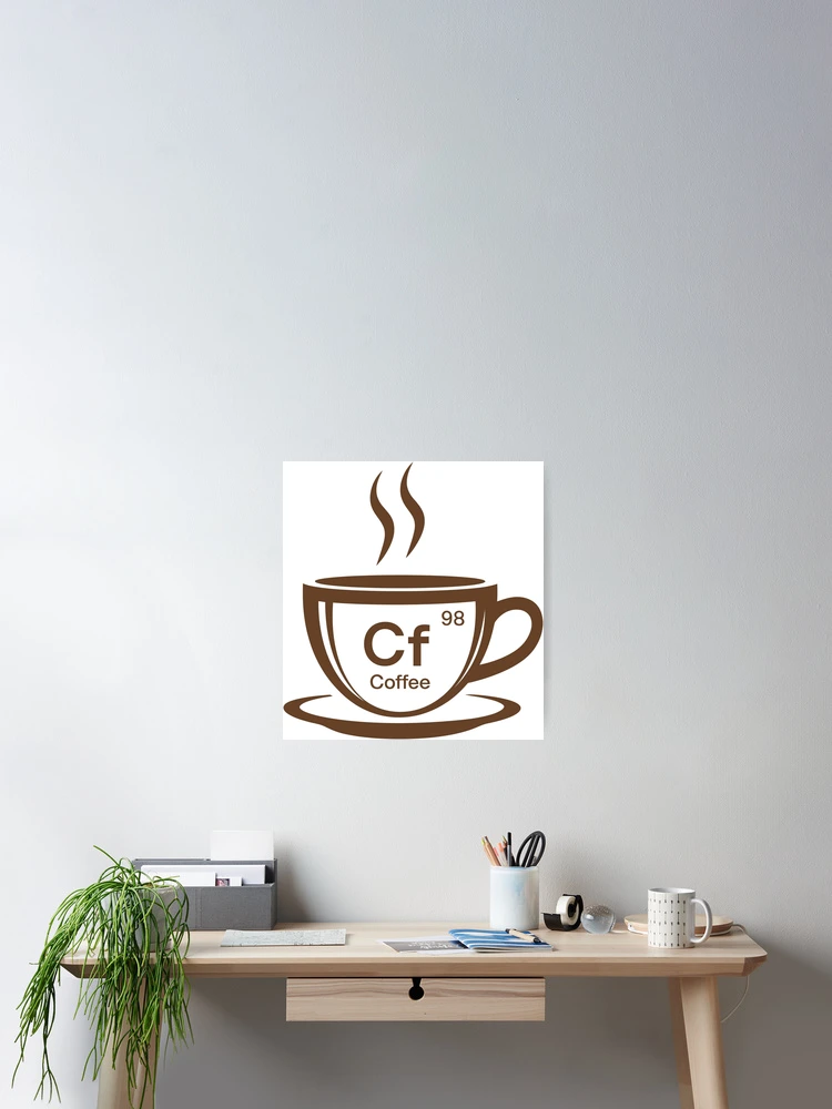 Thumbnail 2 of 3, Poster, Coffee Element designed and sold by OffensiveFun.