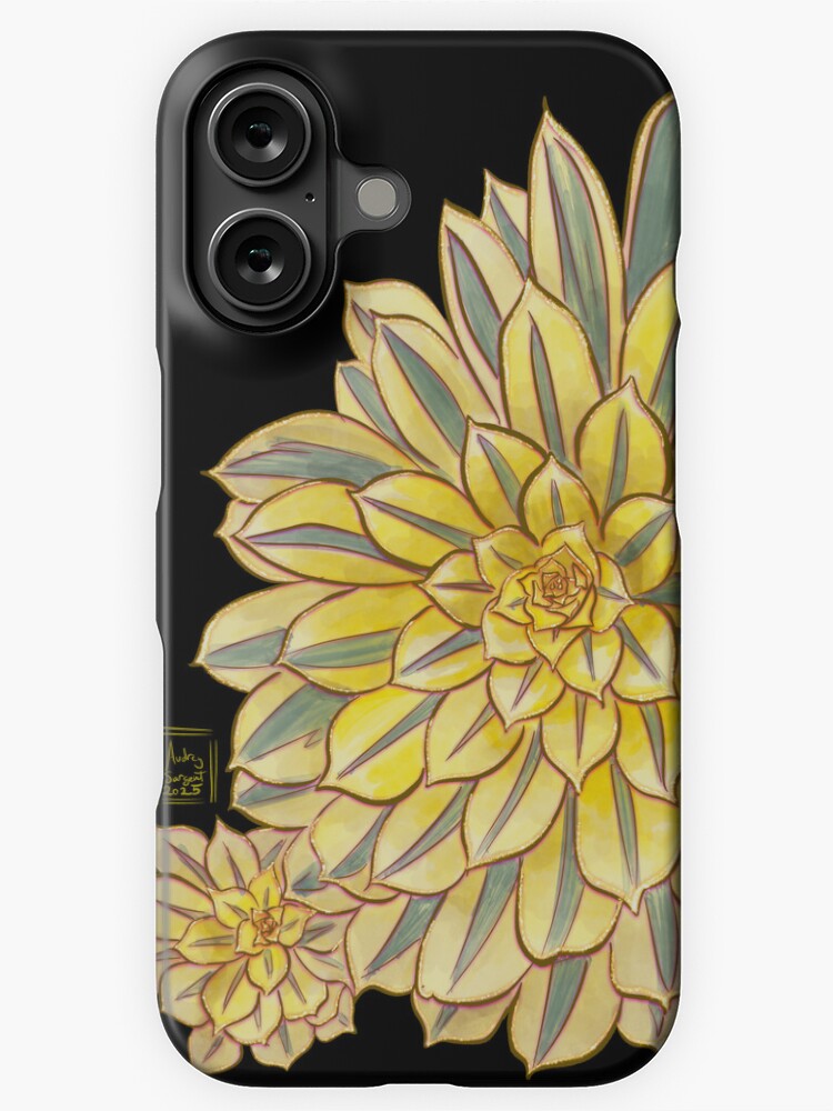 Thumbnail 1 of 4, iPhone Case, Succulent Jewels: Aeonium Sunburst designed and sold by audreysargent.