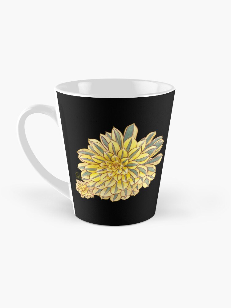 Thumbnail 3 of 4, Coffee Mug, Succulent Jewels: Aeonium Sunburst designed and sold by audreysargent.