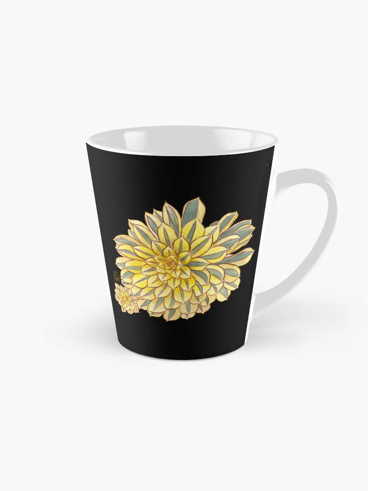 Thumbnail 1 of 4, Coffee Mug, Succulent Jewels: Aeonium Sunburst designed and sold by audreysargent.