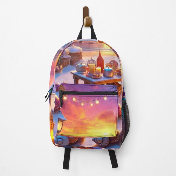 Item preview, Snail Festival Sunset Snow Beach Cooking designed and sold by Dream Output .