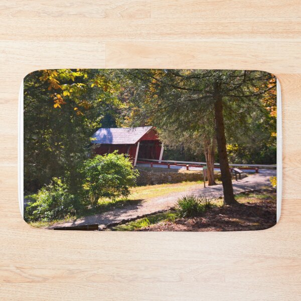 Item preview, Campbell's Covered Bridge In The Fall designed and sold by LisaWootenPhoto.