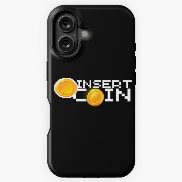 Item preview, Insert Coin – Retro Arcade Gaming  designed and sold by Zuriel Hargrove.