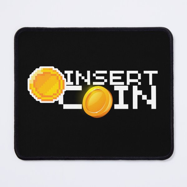 Item preview, Insert Coin – Retro Arcade Gaming  designed and sold by Zuriel Hargrove.