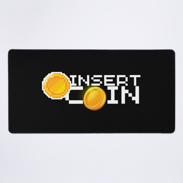 Item preview, Insert Coin – Retro Arcade Gaming  designed and sold by Zuriel Hargrove.