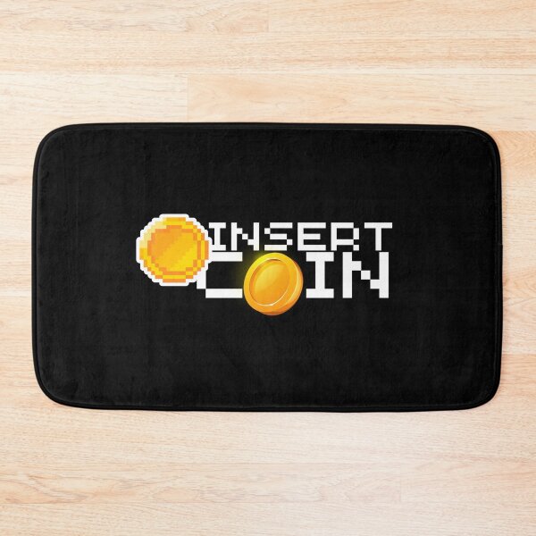 Item preview, Insert Coin – Retro Arcade Gaming  designed and sold by Zuriel Hargrove.