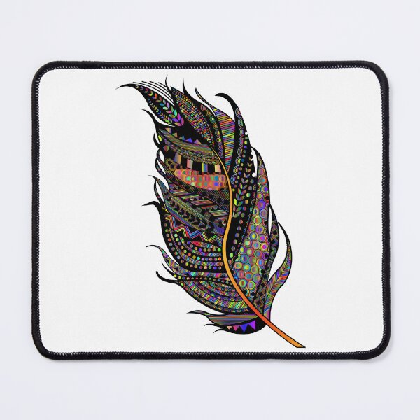 Item preview, Vibrant Mandala with Colorful Quill designed and sold by GoldPerl.
