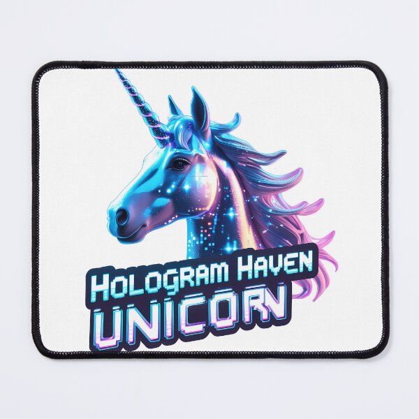 Item preview, Hologram Haven Unicorn designed and sold by zoughlal.