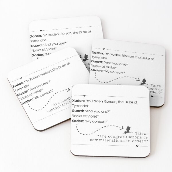 Item preview, Congratulations or Commiserations Tairn Quote designed and sold by uponastar4you.