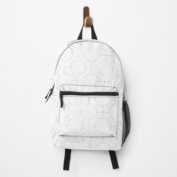 Item preview, White polka dot minimalist pattern. Pencil sketch circles and grid. Modern japandi designed and sold by helga-wigandt.
