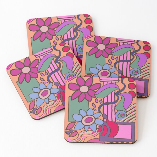 Item preview, Abstract Greek Garden (Tutti Fruitti) designed and sold by Joyride Art and Design UK.