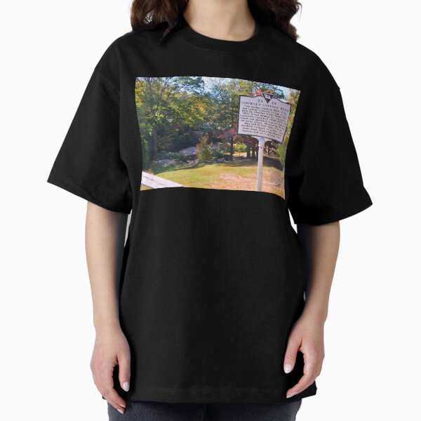 Item preview, Campbell's Covered Bridge And Historical Marker designed and sold by LisaWootenPhoto.