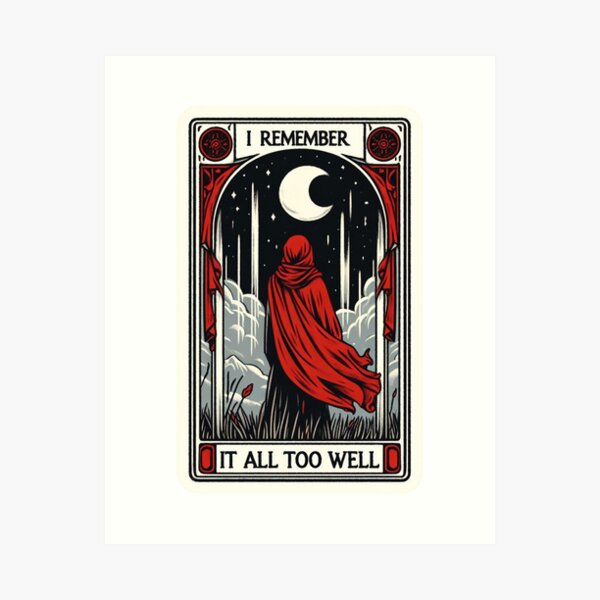 Item preview, I remember It all too well - Taylor Swift - Tarot Card designed and sold by Gautamaa.
