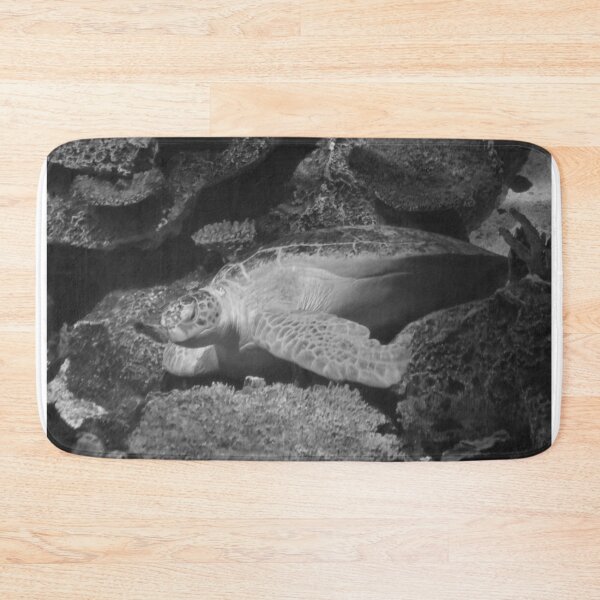 Item preview, Mandalay Bay Aquarium: Turtle B&W designed and sold by MangoSeeds.