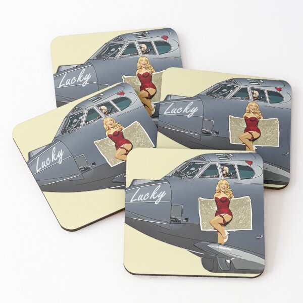 Item preview, Lucky Pinup Bomber designed and sold by 23rd-Studios.
