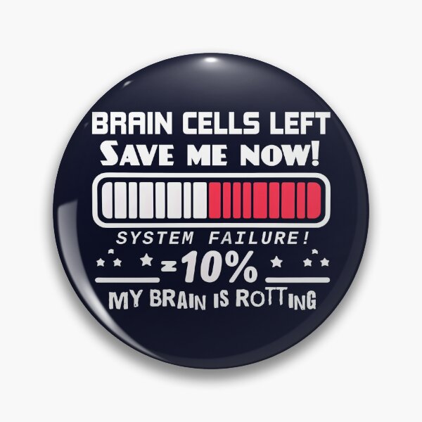 Item preview, My Brain is Rotting A Dark Digital Decline designed and sold by SplashTastic.