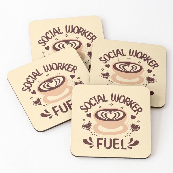 Item preview, Funny Social Worker Fuel Coffee designed and sold by DomTeesHaven.